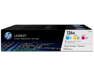 HP Toner CP1025 3-Pack CF341A - 1423455 - zdjęcie 1